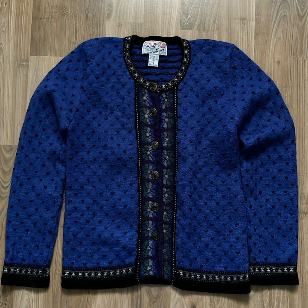 Wool cardigan